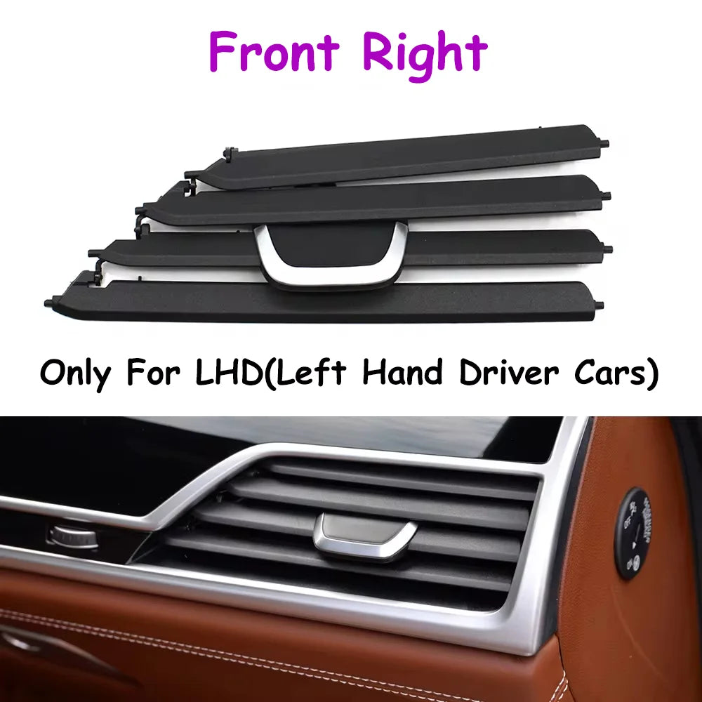 G11 G12 Car Front Middle Left Right Air Vent Outlet Grille AC Slide Clip Repair Kit For BMW 7 Series 730Li 740Li 750Li M760Li
