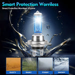 200W 20000LM H7 H11 Halogen Headlight H1 H4 9012 9007 H13 Hi/Lo Beam 12V 6000K Canb additional angle