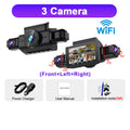 4-Channel Dash Cam | FHD 1080P, WiFi, Night Vision, 24H Parking, Black Box