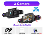 4-Channel Dash Cam | FHD 1080P WiFi Night Vision 24H Parking Black Box detail view