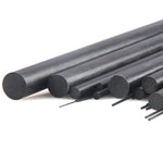Carbon Fiber Solid Rods Diameter 0.5mm~12mm Cylindrical Carbon Shaft for RC Models or DI detail view