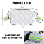 Waterproof Car Windshield Cover | Hail Proof Universal Sun Shade additional angle