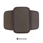 Leather Car Armrest Box Pad Center Console Arm Rest Protector Storage Pocket With pocket storage