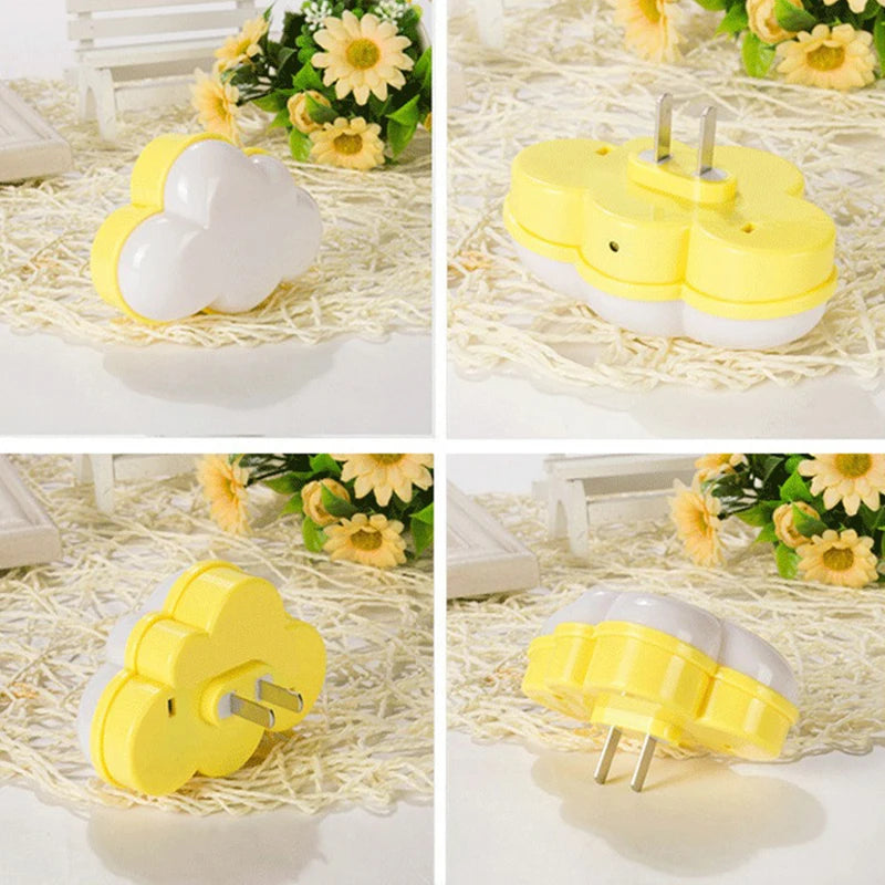 LED Motion Sensor Night Light Plug In Cloud alternate view