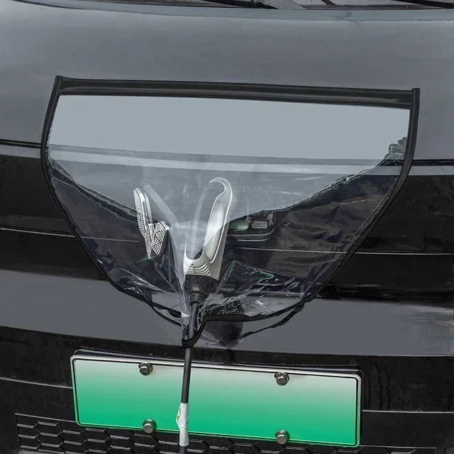 Universal EV Charger Port Rain Cover | Outdoor Waterproof Dust Protection alternate view