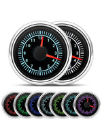 52mm 12-Hour Digital Clock Gauge | 8-Color Backlight for Car Truck Yachts alternate view