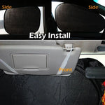 Car Windshield Sun Shade Cover Universal Folding PVC Up To 59 In additional angle