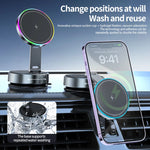 15W Magnetic Wireless Car Phone Charger Holder Mount detail view