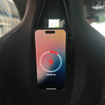 For BMW 5 7 Series I5 I7 IX X5 X6 X7 2023 2024 2025 Car Seat Pad Magnetic Holder Phone 15W Wireless Charger Stand Trim