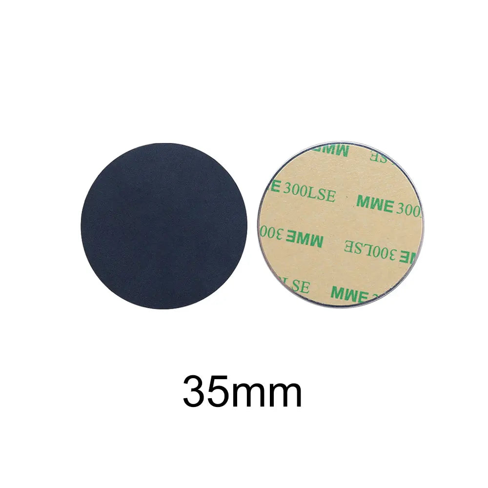 10pcs Black Magnetic Metal Plates for Car Phone Holder | Universal Iron Sheet Disk St lifestyle view