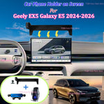 15.4" Screen Car Phone Holder Mount For Geely EX5 Galaxy E5 2024-2026 Wireless Charging Stand Fixed Base Car Bracket Accessories