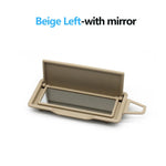 W204 X204 Car Front Sun Visor Mirror Makeup Sun Shade Cosmetic Mirror Cover For Mercedes BENZ C GLK C204 C200 C250 C260 GLK300