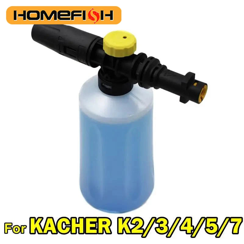 750ML Snow Foam Lance for Karcher K2 K3 K4 K5 K7 | Adjustable Car Pressure Washer Soap Foam Generato