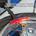 4pcs Car Motorcycle Rim Protectors | Flexible Tire Changing Guard Set additional angle