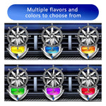 Car Air Freshener Vent Clip | Aromatherapy Essential Oil Rotating Ornament alternate view