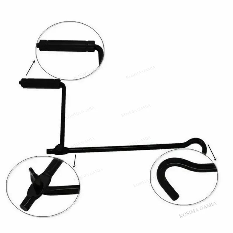 Car Jack Rocker Folding Handle Foldable Car Hand Jack For Scissor Jack Rocker General Ja detail view