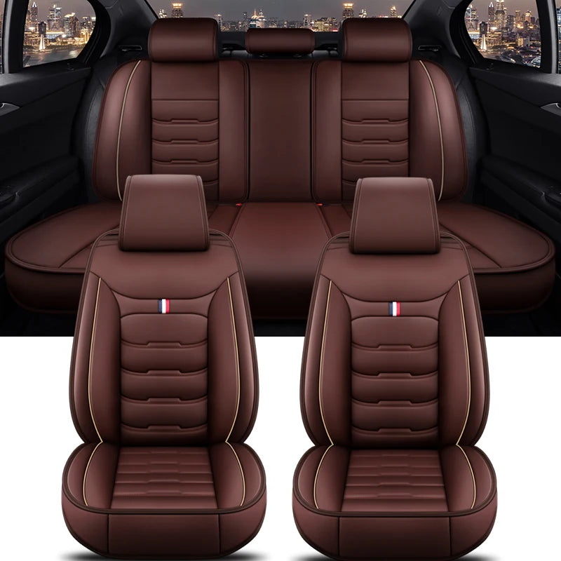 Universal Car Seat Cover for VW All Models Polo Golf Passat CC Touran Tiguan Toureg additional angle