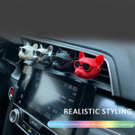 Creative Bulldog Car Freshener | Fun Air Scent Gift Box for Auto Interior detail view