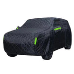 Outdoor Car Cover Thickened All-Weather Protection | Waterproof Snow Sun Hail Cover for detail view