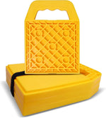 4 Pack Camper RV Leveling Stabilizer Jack Pads with Handle Support Blocks for Travel alternate view