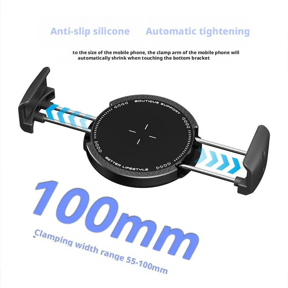 Magnetic Phone Clamp for Magnet Car Phone Holder Universal Mounts Cycling Cellphone additional angle