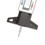 Digital Car Tyre Tread Depth Gauge | 0-25.4mm ABS Plastic Tire Wear Detection Tool additional angle