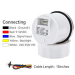52mm 2 Inch Marine Boat Gauge Set | Oil Pressure Water Level Fuel Temperature Voltmet lifestyle view