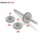 Full Metal Transmission Gearbox for 1/12 RC Car Crawler MN Model MN82 MN78 MN99S MN168 MN98 370 Motor Upgrade Parts Accessories