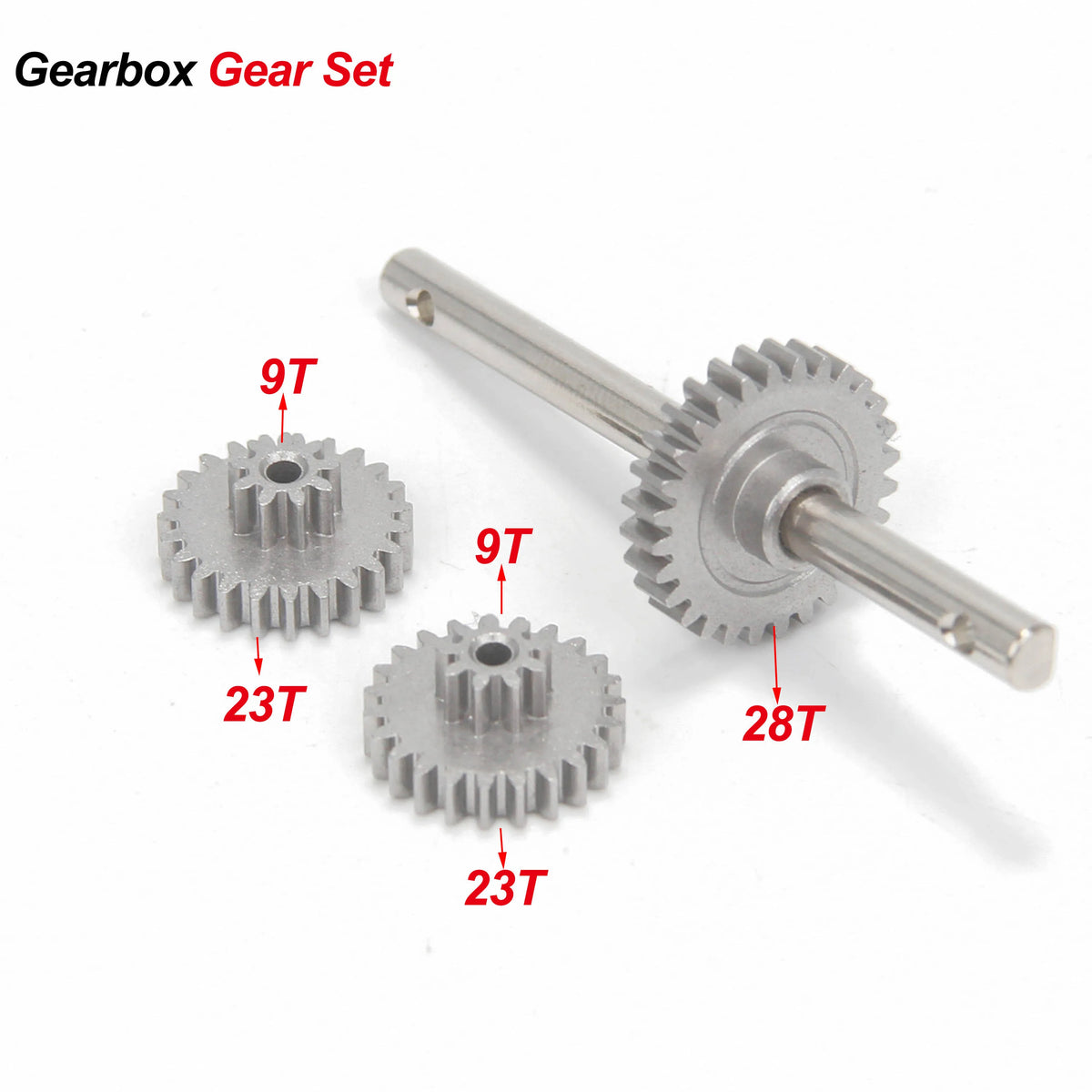 Full Metal Transmission Gearbox for 1/12 RC Car Crawler MN Model MN82 MN78 MN99S MN168 MN98 370 Motor Upgrade Parts Accessories