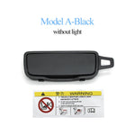 Car Sun Visor Mirror Cover Sunshade Makeup Cosmetic Mirror Assembly For Porsche Boxster Cayman Carrera Traga 911 981 982 991 992