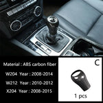Accessories for Mercedes Benz Class C E W204 W212 GLK X204 Car Styling Armrest Box Adhesive Panel Cover Embellishment