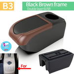 For Suzuki Ertiga special armrest interior upgrade modification multi-function storage center console cup holder car USB accesso