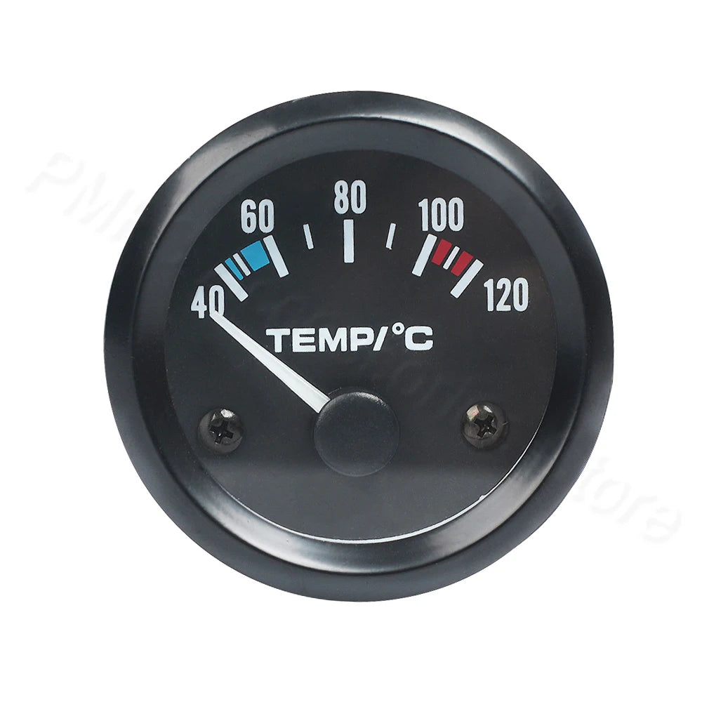 Car Gauge Set 52mm 12V | Water Temp Oil Temp Oil Press Fuel Volts Ammeter alternate view