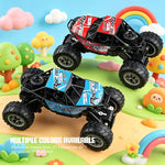 4-Way Remote Control Car with Lights, Anti-Slip Rubber Tires, Outdoor Off-Road Clim additional angle