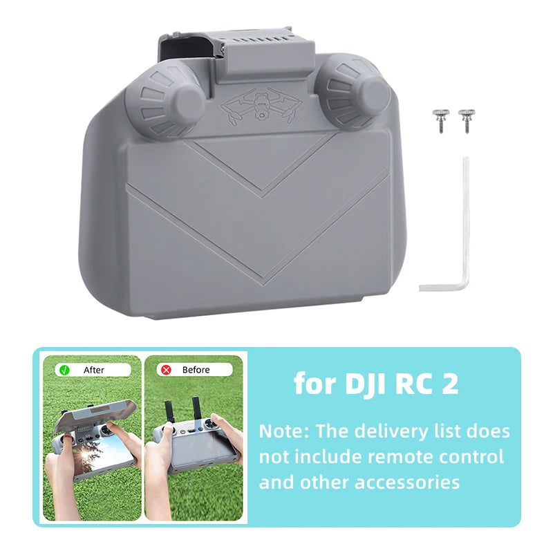 RC 2 Sun Hood Sunshade for DJI Mini 4 Pro/Air 3/NEO/Flip Controller alternate view