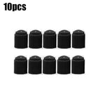 20Pcs Car Tire Tyre Valve Caps with O Rubber Ring Dust Covers Plastic Black Grey Re additional angle