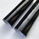 Ultra Glossy Black Vinyl Wrap Car Film Car Wrapping Film Foil Bubble Free For Car Sticke detail view