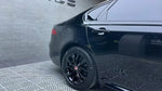 Aomior PET Glossy Black Vinyl Car Wrap | High Gloss Chrome Out Film for Vehicle Roof, lifestyle view