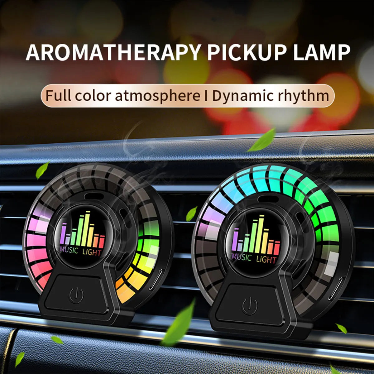 Car Music Rhythm Lamp Air Freshener | RGB LED Strip with App Control alternate view