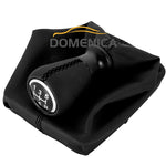 Manual Transmission 5 Speed Leather Gear Shift Knob Gaiter Boot Cover Shifter Handle for detail view