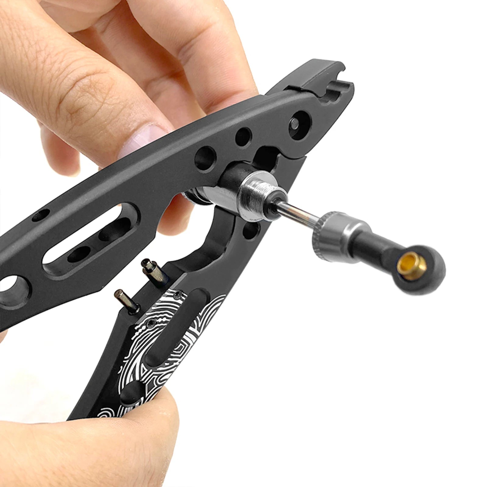 RS RC Shock Shaft Ball End Pliers Aluminum Alloy For 1/10 1/8 RC Car detail view