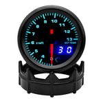 52mm 7 Color LED Car Gauge Set | Boost Water Temp Oil Pressure Voltmeter Air Fuel R additional angle