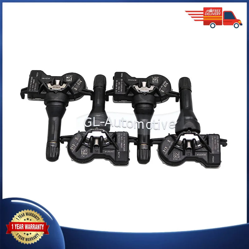 1/4PCS 315MHZ Car TPMS Tire Pressure Sensor For Mitsubishi i-MiEV Lancer Mirage G4 Outlander Sport |