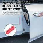 Universal Car Door Shock Absorber Car Door Buckle Soundproof Deadener Anti Vibration B close-up view
