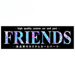Custom PVC JDM Slap Sticker Vinyl Car Wrap Decal for Trunk Windows Motorcycle Camperva close-up view