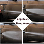 High Pressure Car Wash Spray Gun | Duckbill Cleaning Machine with Rotating Adjustable close-up view