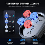 TOPK Magnetic Car Phone Holder | Universal Dashboard Windshield Industrial-Strength Su close-up view