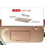 For Honda CR-V CRV 2017-2022 Gray/Beige Replacement Cover Windshield Car Sun Visor Interior Mirror Cover