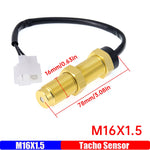 Multi 85mm 6-in-1 Tachometer Gauge Set | Fuel Level, Water Temp, Oil Pressure, Volt additional angle