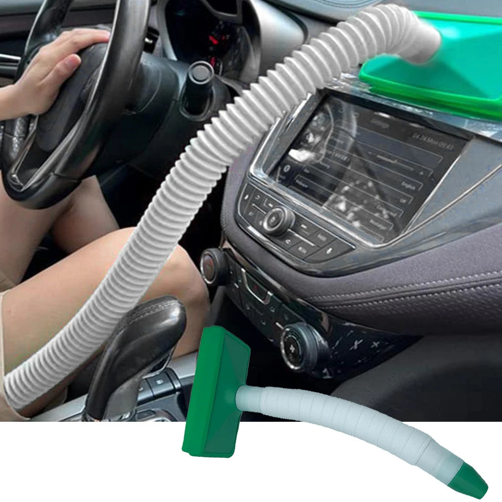 Car AC Vent Extender with Clip Portable AC Extension Tube Wear Resist Vehicle Directs Cool Tube for Men Boyfriends
